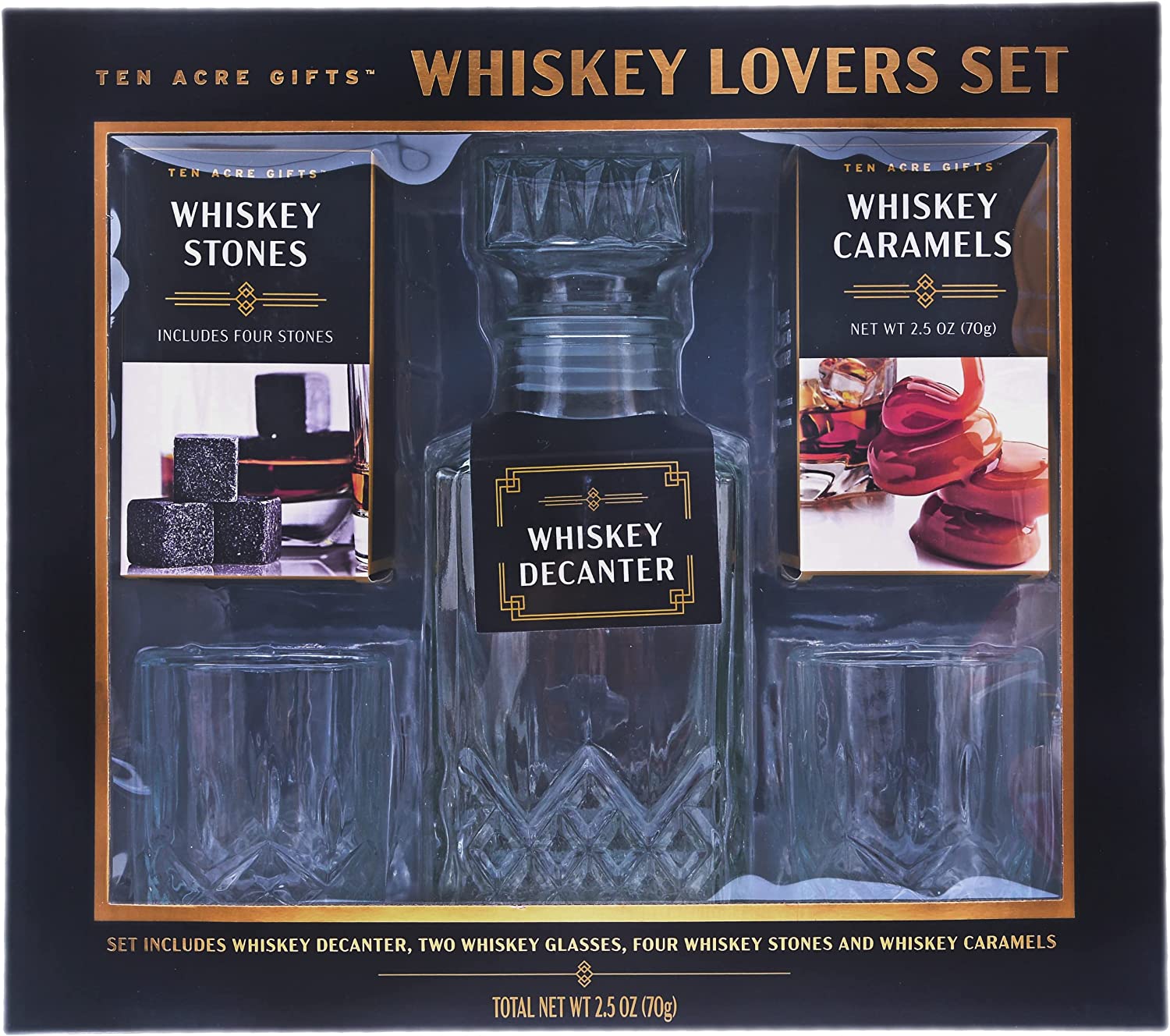 Whiskey Lovers Set – Ten Acre Gifts - Main Image