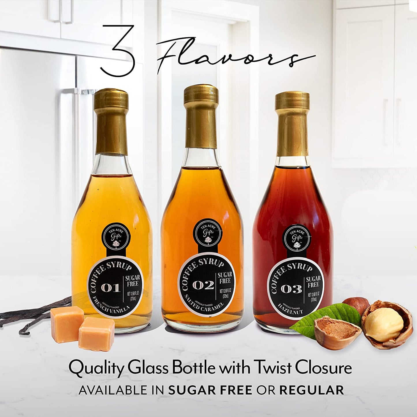 Sugar Free Coffee Syrup Trio