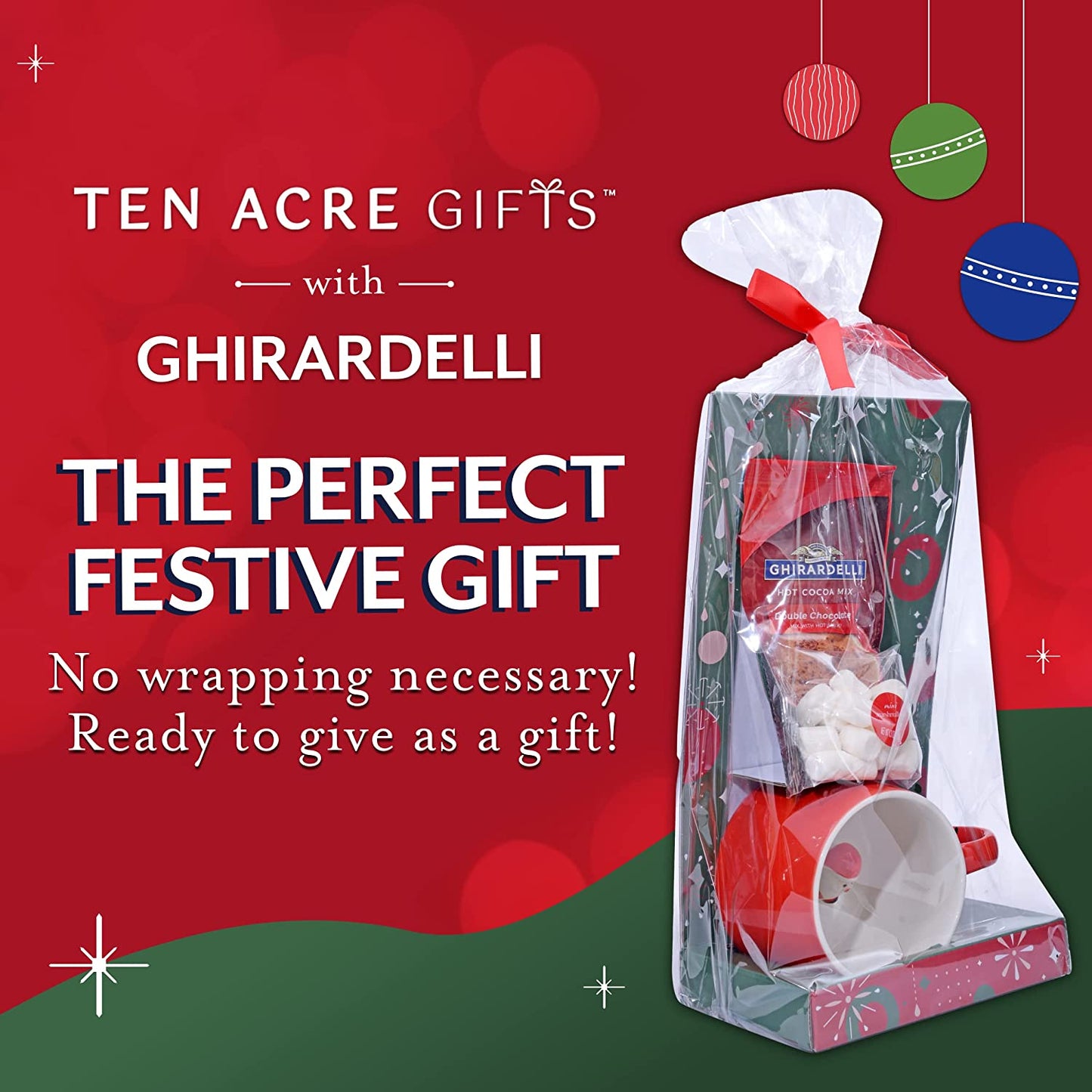 Santa Surprise Mug With Ghirardelli