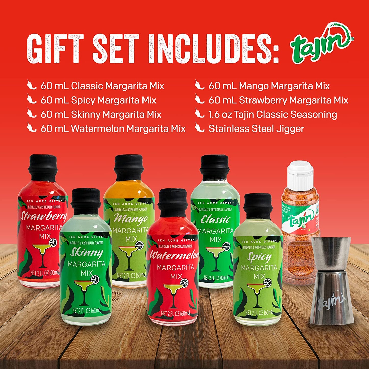 Tajin Pinwheel Cocktail Set
