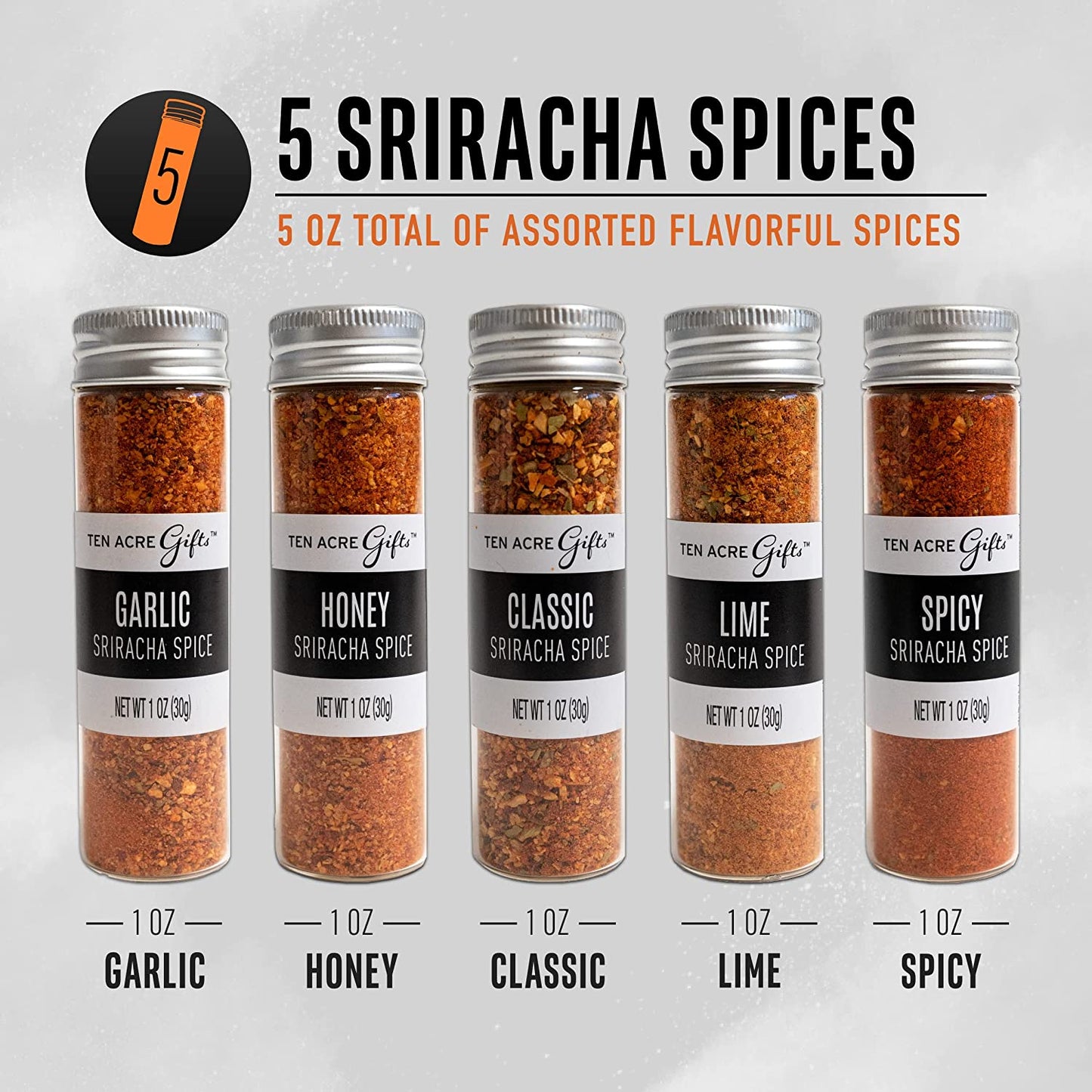 Sriracha Spice Collection - 5 Pack