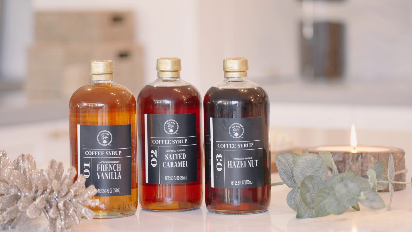 Sugar Free Salted Caramel Coffee Syrup