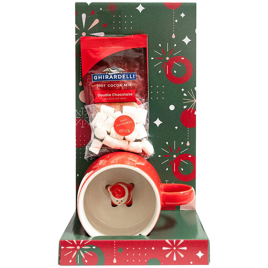 Santa Surprise Mug With Ghirardelli