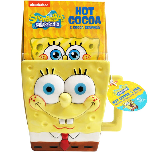 SpongeBob Mug & Hot Cocoa Set