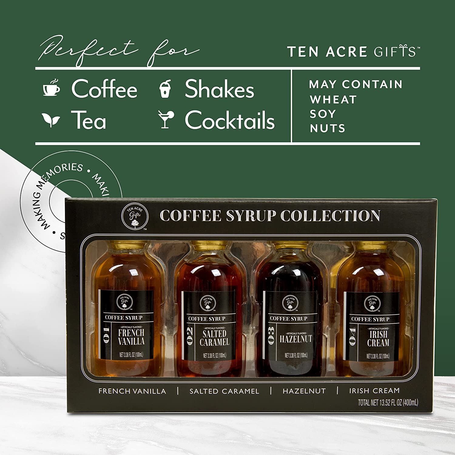 Coffee Syrup - 4 Pack – Ten Acre Gifts