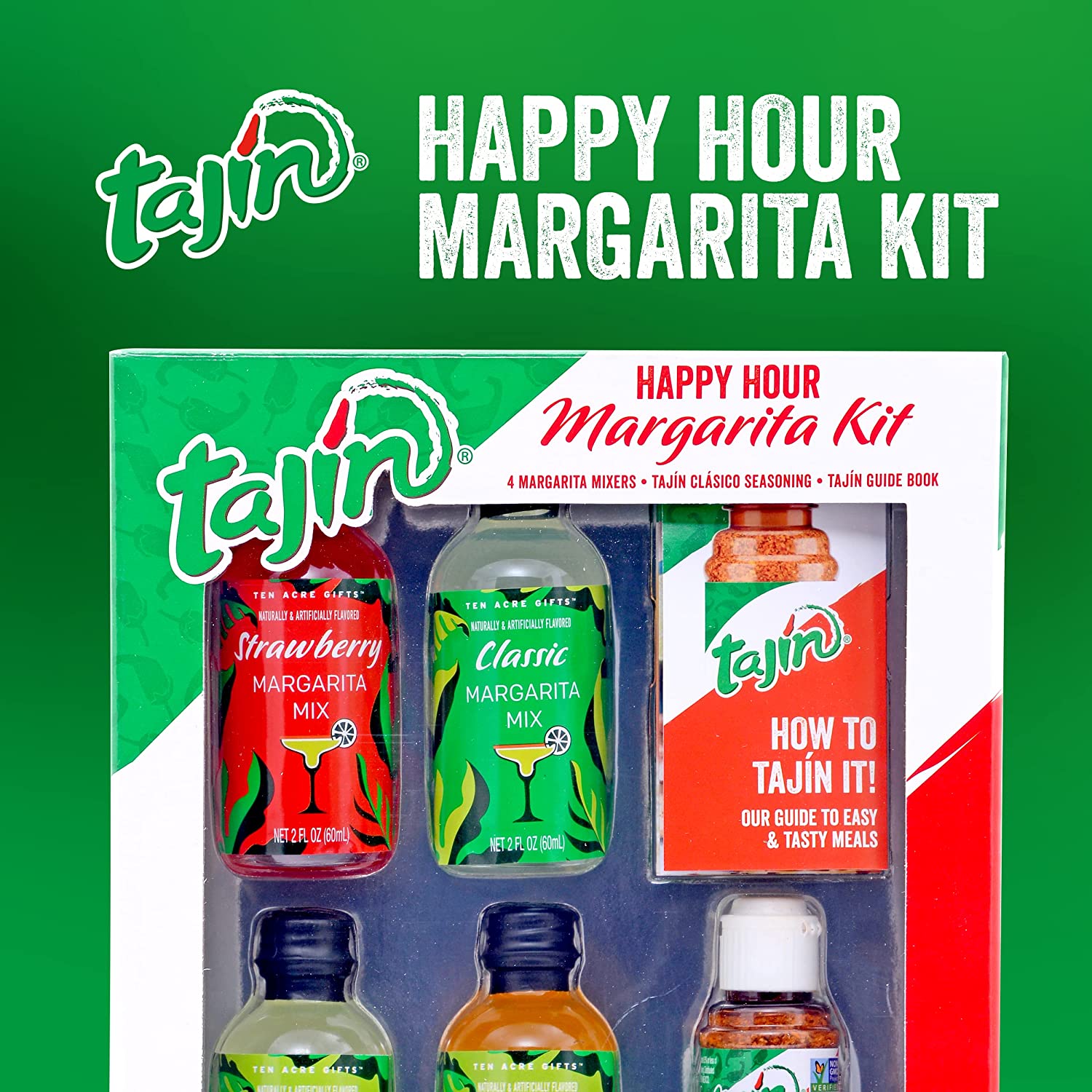 Tajin Margarita Cocktail Set – Ten Acre Gifts