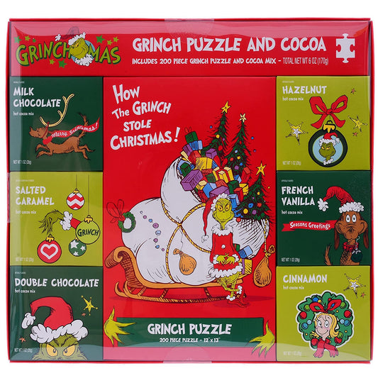 Grinch Puzzle & Cocoa Set