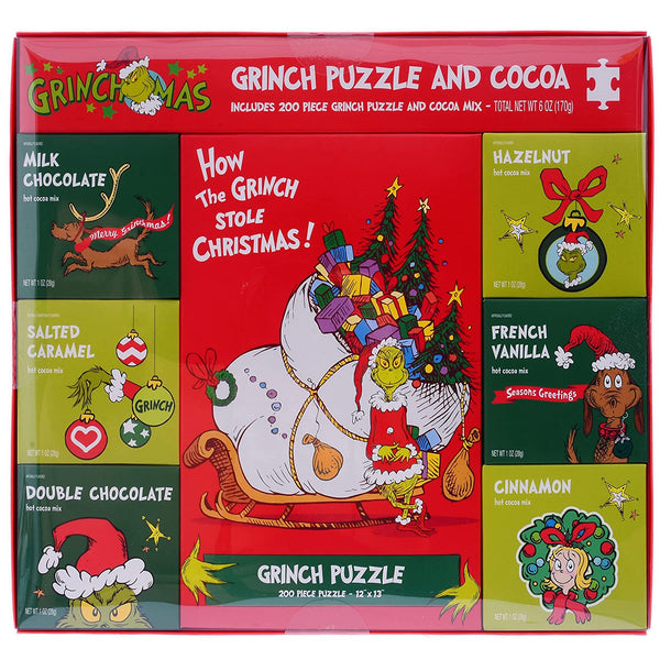 Grinch Puzzle & Cocoa Set – Ten Acre Gifts