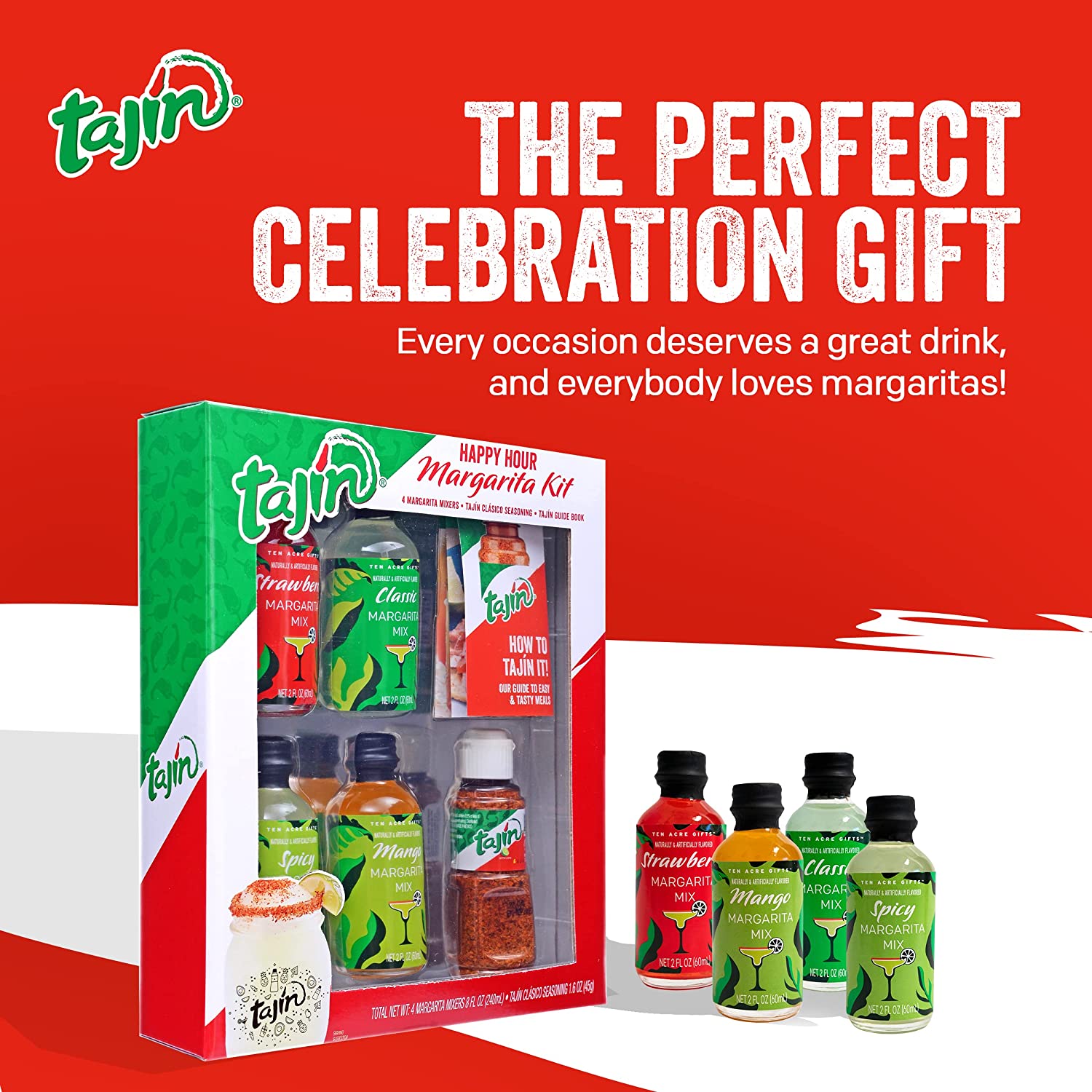 Tajin Margarita Cocktail Set Ten Acre Gifts