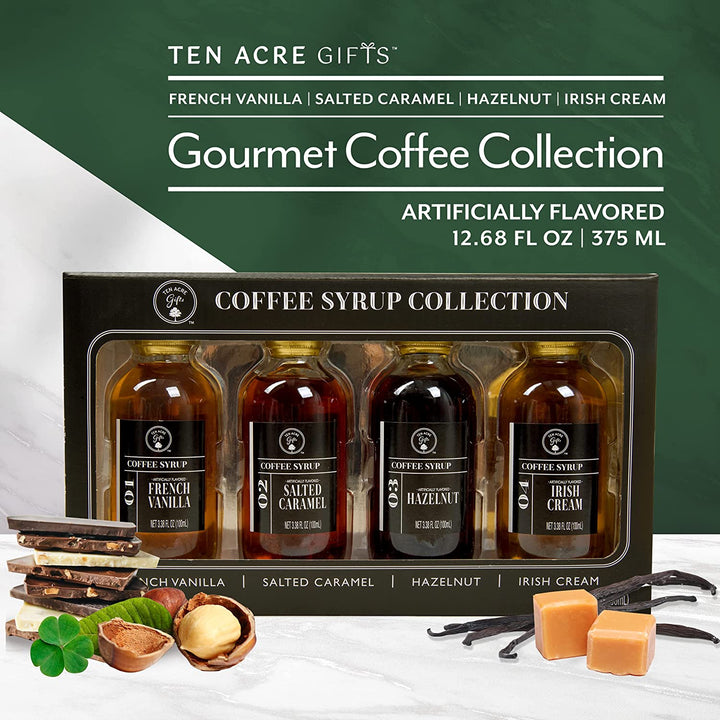 Coffee Syrup 4 Pack Ten Acre Gifts Coffee Syrup 4 Pack Ten Acre Gifts