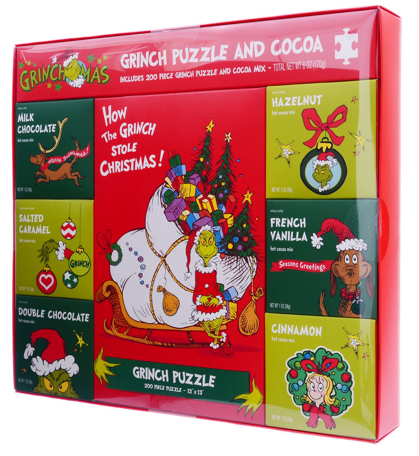 Grinch Puzzle & Cocoa Set